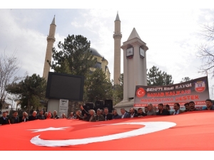 Bingöl’de Şehit Ve Gazi Ailelerinden, Mehmetçiğe Destek