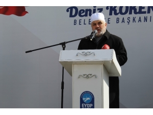 Eyüp Sultan Camii’nde İdlib Şehitleri İçin Hatim Duası Yapıldı