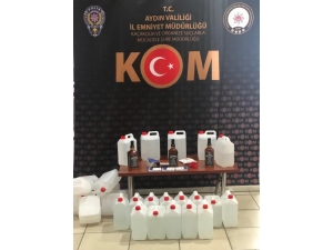 Aydın’da 2697 Litre Etil Alkol Ele Geçirildi