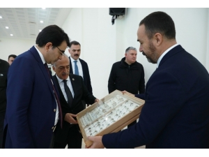 Rektör Çomaklı, İnsan Kaynakları Ofisi Başkanı Salim Atay’ı Ağırladı