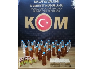 Malatya’da Kaçakçılık Operasyonu