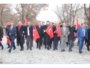 Ağrılılar İdlib Şehitleri İçin Yürüdü