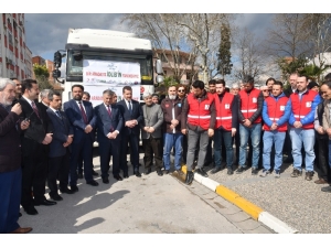 Balıkesir’den İdlib’e Yardım Tırı