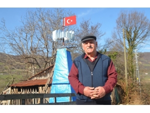 İlkokul Mezunu Vatandaş, Bisiklet Tekeri Ve Galvanizden Elektrik Üretti