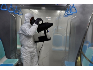 İzmir’de Toplu Ulaşıma Virüs Önlemi