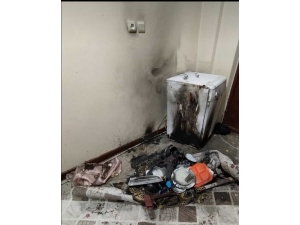 Diyarbakır’da Yangın Mağdur Etti