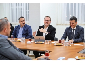 Başkan Kartoğlu, Bahçekentli Yöneticilerle Buluştu