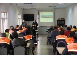 Belediye Personeline Korona Virüs Eğitimi