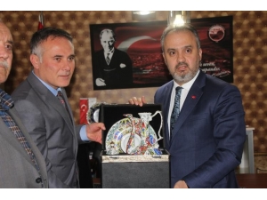 Başkan Alinur Aktaş, Domaniç’in Çukurca Beldesini Ziyaret Etti