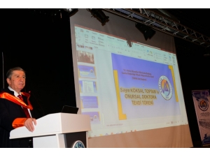 Avrasya Üniversitesi’nden Köksal Toptan’a Onursal Doktora Belgesi