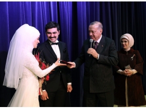 Cumhurbaşkanı Erdoğan Üsküdar’da Nikah Törenine Katıldı
