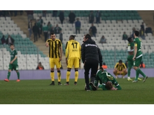 Tff 1. Lig: Bursaspor: 1 - İstanbulspor: 1