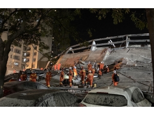 Çin’de Çöken Karantina Otelinin Enkazından 49 Kişi Kurtarıldı