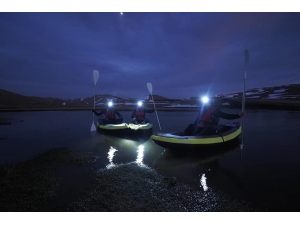 Kanocular Gece Karanlığında Su Samurlarının İzini Sürdü