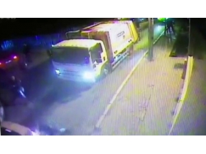 İstanbul’da Bekçiler İle Torbacı Arasındaki Kovalamaca Kamerada