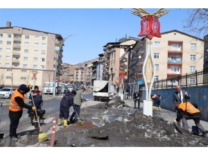 Hakkari Belediyesinden Bahar Temizliği