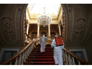 Milli Saraylarda Korona Virüsüne Karşı Milli Önlem