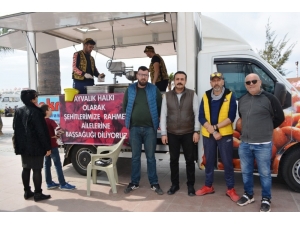 Ayvalık Halkı’ndan Şehitler İçin Lokma Hayrı