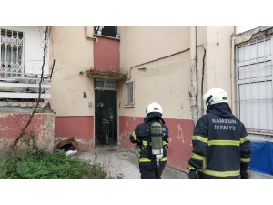 Samsun’da Şofbenden Yangın Çıktı