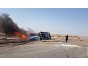 Irak’ta İki Yakıt Tankı Yolcu Otobüsü İle Çarpıştı: 13 Ölü