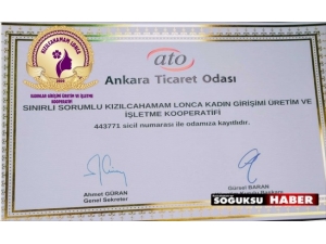 Kızılcahamam’ın İlk Kadın Kooperatifi Kuruldu