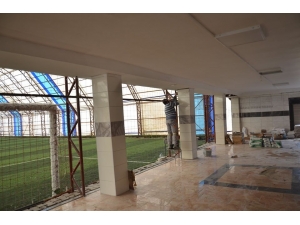 Gülşehir’de Halı Saha Tamamlanıyor