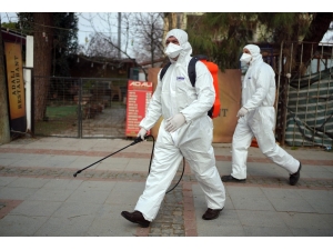 Edirne’de Göçmenlerin Bulunduğu Bölgeye Korona Virüs Önlemi