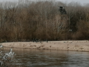 Yunan Askeri Meriç Nehrine Kat Kat Jiletli Tel Çekmeye Devam Ediyor