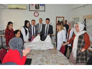 Kaymakam Sinanoğlu’ndan Çatom’a Ziyaret