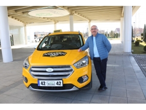 Başkan Kavuş ‘Bizim Meram Taksi’ İle Meram Yollarında