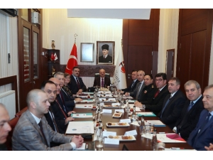 "Üniversite Güvenlik Tedbirleri Toplantısı" Vali Çakacak’ın Başkanlığında Yapıldı