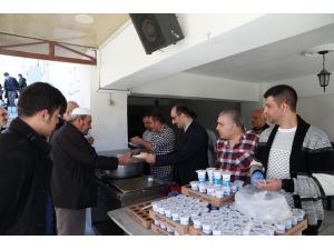 Dsi Personeli Şehitler İçin Hayır Yaptı