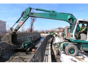 Akköprü Deresi’nde İnci Kefali Göçü Hazırlığı