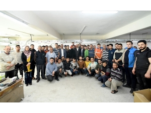 Başkan Altay Aykent Esnafını Ziyaret Etti