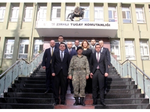 Gagiad’dan 5. Zırhlı Tugay Komutanlığı Ziyareti