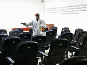 Ergene Belediyesi’nde Dezenfekte Çalışmaları Sürüyor