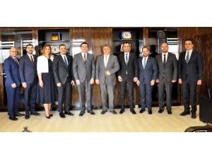 Gagiad’dan Başsavcı Yılmaz’ı Ziyaret Etti