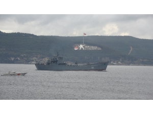Rus Savaş Gemisi ’Orsk’ Çanakkale Boğazı’ndan Geçti