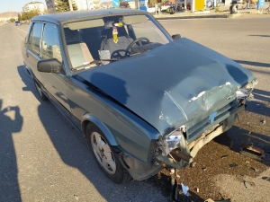 Aksaray’da 2 Otomobil Çarpıştı: 1 Yaralı
