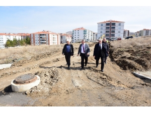 Başkan Aşkın Yol Çalışmalarını İnceledi