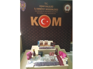 Uşak’ta 741 Adet Kaçak Gıda Ürünü Ele Geçirildi