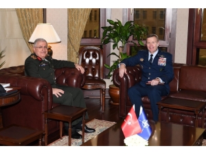 Genelkurmay Başkanı Güler Avrupa Müttefik Kuvvetler Komutanı Wolters İle Görüştü