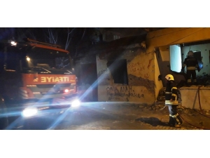 Aydın’da Metruk Binada Yangın