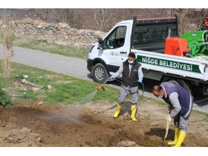 Niğde Belediyesi Sinekle Mücadeleye Başladı