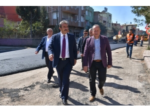 Çetin: "Tüm Sokakları Program Dahilinde Asfaltlayacağız"