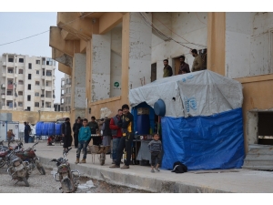 Stadyumda Yaşıyorlar