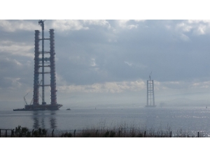 1915 Çanakkale Köprüsü’nün Ayakları 207 Metre Uzunluğa Ulaştı