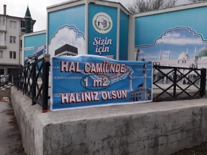 Yapımı Devam Eden Cami İçin "1 Metre Kare Halınız Olsun" Kampanyası