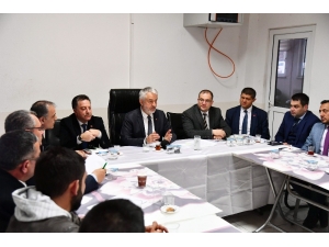 Başdeğirmen, Hal Esnafıyla Buluştu