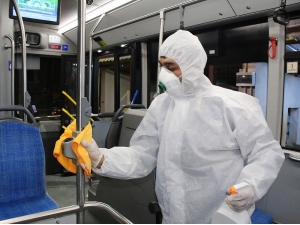 Büyükşehir, Korona Virüs Önleme Çalışmalarını Yoğunlaştırdı